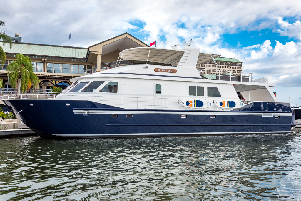Exterior of the Island Soul | Island Soul Charter